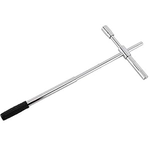 Toolly 23″ Universal Extended Lug Wrench, 4 Way Tire Iron Nut Wrench Set with Storage Bag and Standard Sockets (17mm/19mm,21mm/23mm)