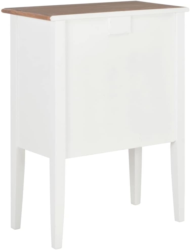 Sideboards and Buffets Cabinet with Storage Mid Century Modern Decor White 21.3"x11.8"x31.5" Solid Wood (Color : A, Size : 21.3" x 11.8" x 31.5") (A 21.3" x 11.8" x 31.5")