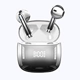 Son Hi-Fi immersif et appel clair : les écouteurs Bluetooth sans fil sont équipés de haut-parleurs haute efficacité de 14,2 mm, ce qui rend les basses plus percutantes et les médiums pleins et texturés, de sorte que les sons stéréo sont nets, clairs et équilibrés.