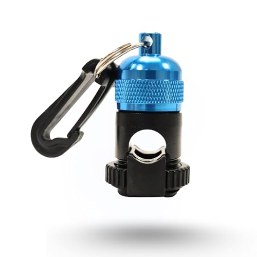 Support régulateur Octopus plongée magnétique Scuba-Choice bleu flexible