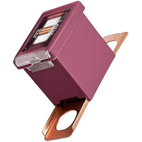 OCHIKI 140 Amp Multi Purpose Fuse, Bolt On Cartridge Fuse Replace 927-0140 6101757 18980-04806 1898004806 FLD-140, 140A Maroon Cover