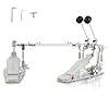 RANMING Double Bass Drum Pedals Direct Drive Bass Drum Pedal Kick Drum Pedal with Two-Sided Beater Non-Slip Footplate Upgrade Double Kick pedal Set for Drum Set and Electronic Drums Beginner Drummers