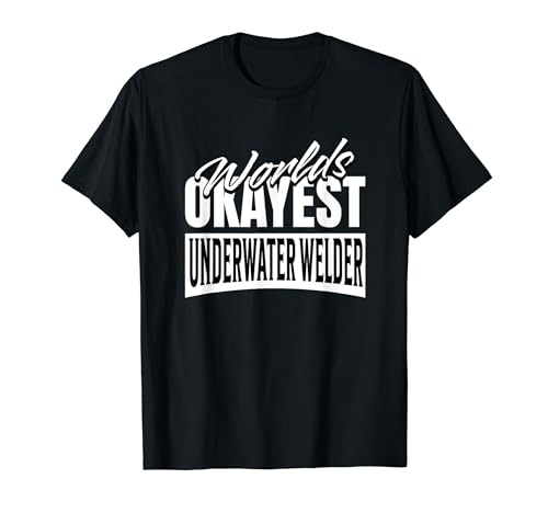 Soldador submarino de la construcción de la soldadura submarina Soldador subacuático Camiseta