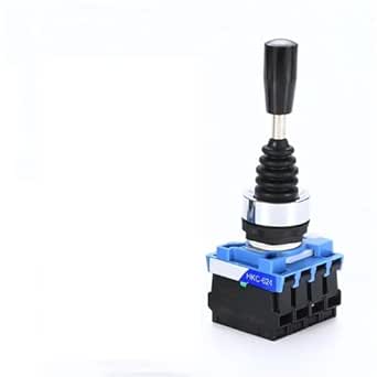 HKC624 22mm Joystick Switch Momentary Monolever Cross Rocker Master ...