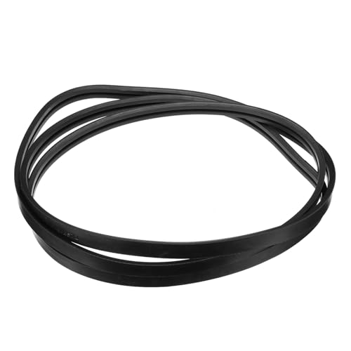 Image of uxcell 2 /A180 or 2 /4L1820 Banded V-Belt Classic Wrapped Rubber, 2 Banded /2 Ribs, A Profile, 180 inch(4572mm) Inside Circumference