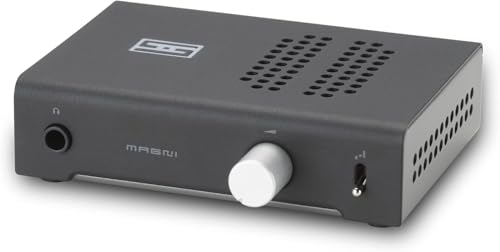 Schiit Magni Heretic 120db SINAD 2400mW Headphone Amp & Preamp (Black)
