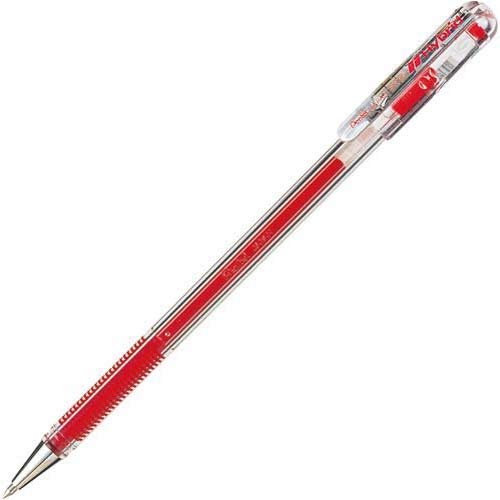 Stylos gel rouge Pentel 0.5 mm lot de 10 pour annotations nettes