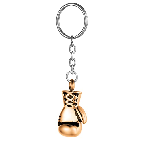 Image of Rocky Inspired Boxing Gloves /Biker Metal Keychain Key Chain for Car Bikes Key Ring
