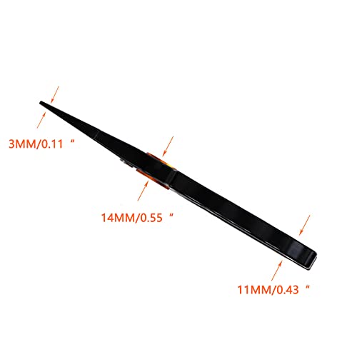 SEIWEI Alicate de pesca com corda, alicate de pesca removedor de anzol anel dividido, equipamento de