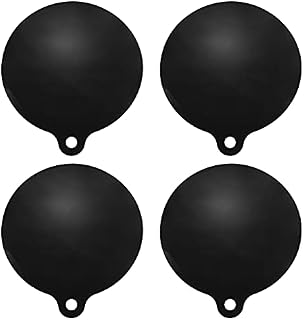 NINGWANG 4 Pack Electric Induction Hob Protector Mat Anti- Mat Silicone Cooktop Scratch Protector Cover Heat Insulated Mat