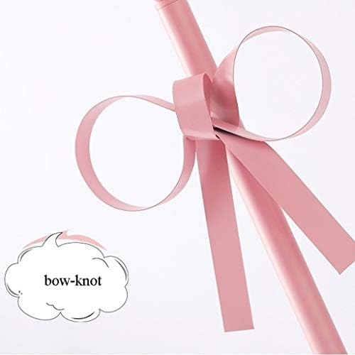 Floor Lamp Modern LED Floor Lamps Pink Bow Decoration Metal Standing Lamp with Fabric Shade & Round Tray E27 Floor Light for Living Room Bedside Hotel LED Floor Light