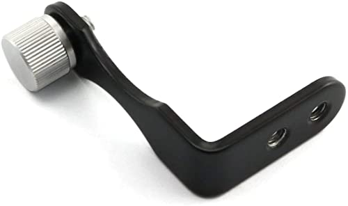 HJ Garden Binocular Tripod Mounting Adapter L-Shaped Mount Holder for Connecting Binocular Telescope and Camera Tripod,Versatile Binocular Metal Fixed Bracket Mount