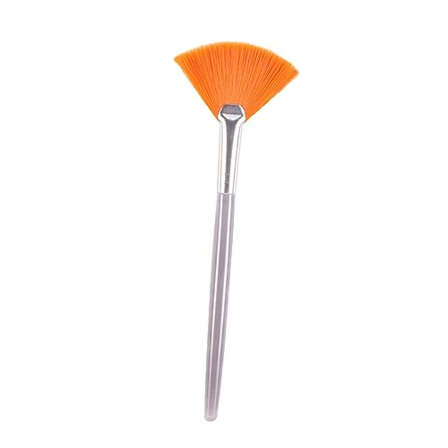 Healeved Facial Exfoliating Brush Set 4 Pcs Fan Mask Brushes Gentle on Skin Suitable for Mask Peel Serum Easy to Clean Use