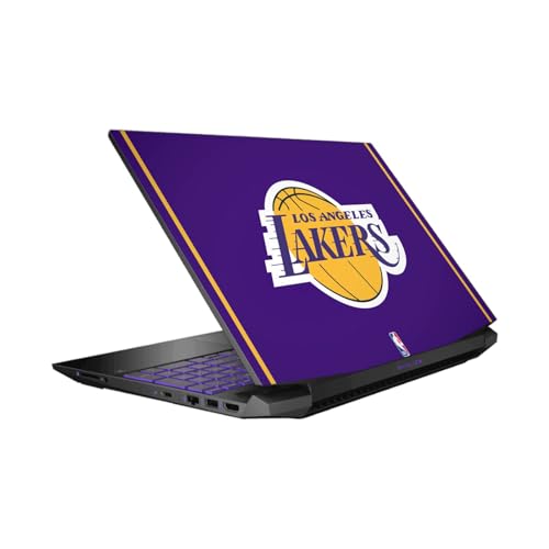 Skin vinyle Los Angeles Lakers pour protéger coque HP Pavilion 15.6