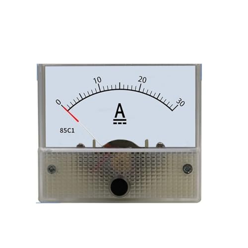 Ampèremètre mécanique 85C1 DC 50A pour tableau électrique