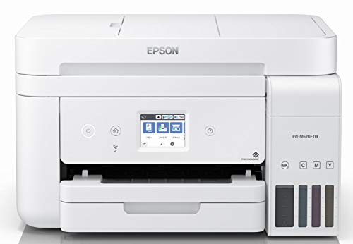 エプソン プリンター エコタンク搭載 A4カラーインクジェット複合機 EW-M67FTW1 ドキュメントパック非同梱モデル 無償保証期間3年 ホワイト(白)