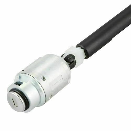 Bohaner Motorhaubeschloss Reparatursatz Motorhaubenentriegelung Motorhauben Schließzylinder Verriegelungssatz Für Ford Focus MK2 C-max mit 2 Schlüssel Schwarz 1355231