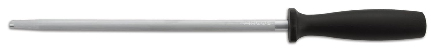 ARCOS Slicing Set 2 pieces 11 Inch Nitrum Stainless Steel. Ergonomic Polyoxymethylene POM Handle. 275 mm Blade. Strength with high-performance ergonomics. Series Maitre. Color Black.