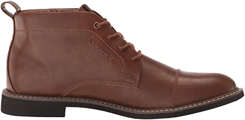 Tommy Hilfiger Men's Gibby Chukka Boot, Dark Cognac, 8 #TOP5