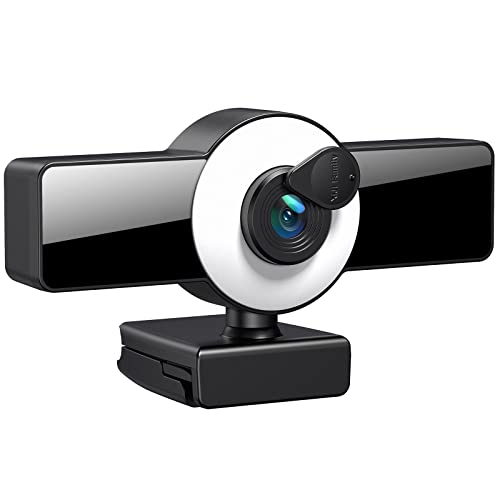 Streaming Camera Hd 1080p 30fps Webcam with Light Fast...