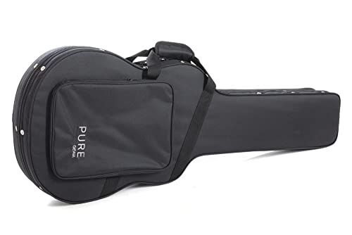 FX F560020 Etui pour Guitare acoustique 6 cordes Noir - Les Beatles, Paul McCartney, John Lennon, RIngo Starr, George Harrison FX F560020 Etui pour Guitare acoustique 6 cordes Noir