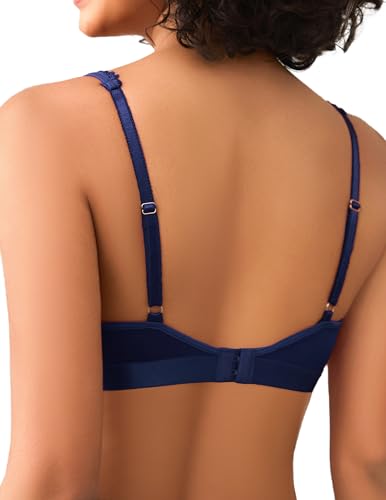 Image of Avidlove Lace Bralette for Women Sexy Deep V Neck Wireless Bralette Plunge Unpadded Bras Everyday Bra