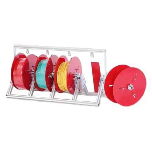Wire Spool Holder High Strength Wire/Cable Distributor - Conduit Display And Storage For Electrical Industrial And Retail Use