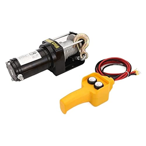 icVantA 3000 Lbs Vehicle Off-Road Winch Off-Road Vehicle Winch On-Board Crane Electric Winch (Color : 12V 3000LBS) (12v 3000lbs)