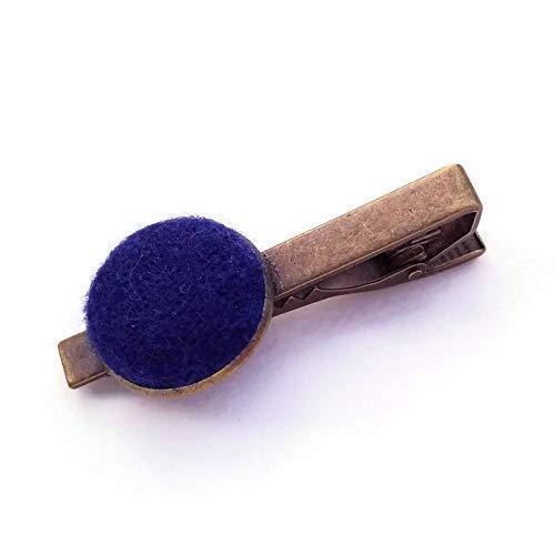 Unique Tie Clips for Men, Men's Tie Bar, Best Tie Clips, Navy Blue Fashion Tie Clips, Gifts for Grads