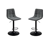 Photo Gallery liberoshopping sgabello girevole in tessuto con gambe in metallo katerine set 2 pz (grigio scuro) Photo Gallery liberoshopping sgabello girevole in tessuto con gambe in metallo katerine set 2 pz (grigio scuro)