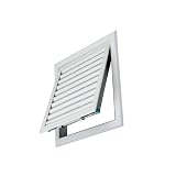Botola Ispezione Pannello Di Accesso Per Ventilazione Di Soffitta Con Rete In Maglia Griglia Di Ventilazione A Lamelle Per Parete E Soffitto Sportello Di Ispezione(25x50cm/10x20in)