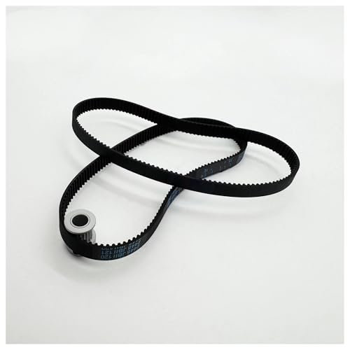 Courroie synchrone 2GT anti-vibration caoutchouc fermé pour axe 3D