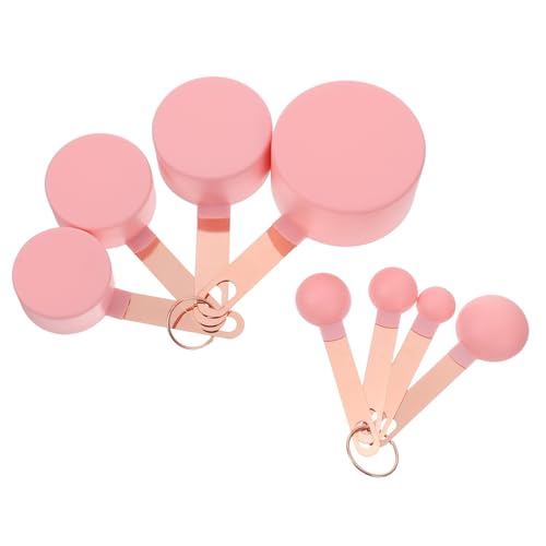 iplusmile �ڐ���t���X�e�����X���v�ʃJ�b�v�ƌv�ʃX�v�[��8�_�Z�b�g �x�[�L���O�p�L�b�`���p�i ���� �t�̑Ή� �R���p�N�g���[�\