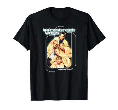 Image of Backstreet Boys Retro Glow Photo T-Shirt