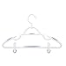Honey-Can-Do HNGT01324 Soft Touch Swivel with Clips White, 6-Pack