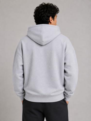Image of Half Zipper Solid Hoodie for Men | Sweatshirt for Men