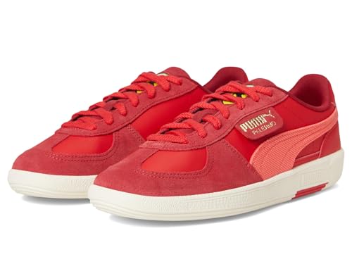 Image of Puma Mens Scuderia Ferrari Palermo Sneakers Rosso Corsa/Peach Frost 10.5 Medium