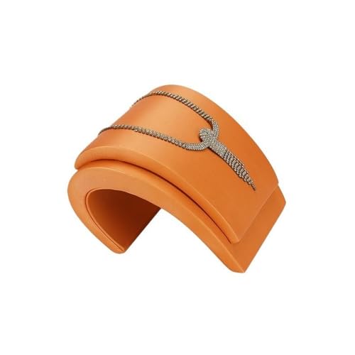 Support bijoux moderne orange pour vitrine et coiffeuse - 5