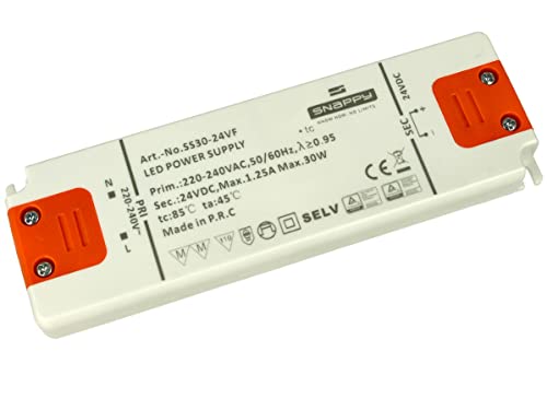 Transformateur 24 V design plat pour résoudre le manque de place en meuble