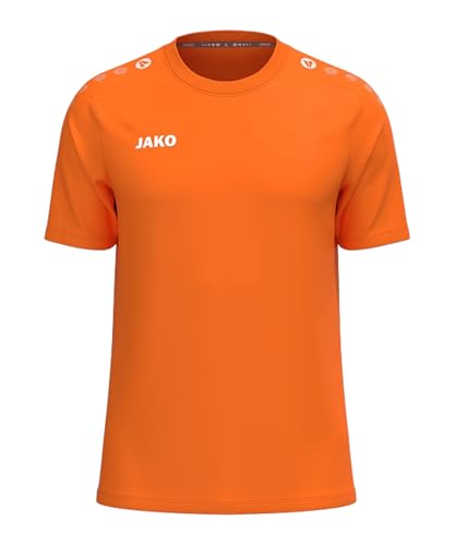 T-Sweatshirt femme JAKO One Cotton orange fluo taille 38 40 vêtement sport