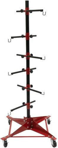 Soporte para pintura de paneles de automóviles regulable con estructura desmontable 2