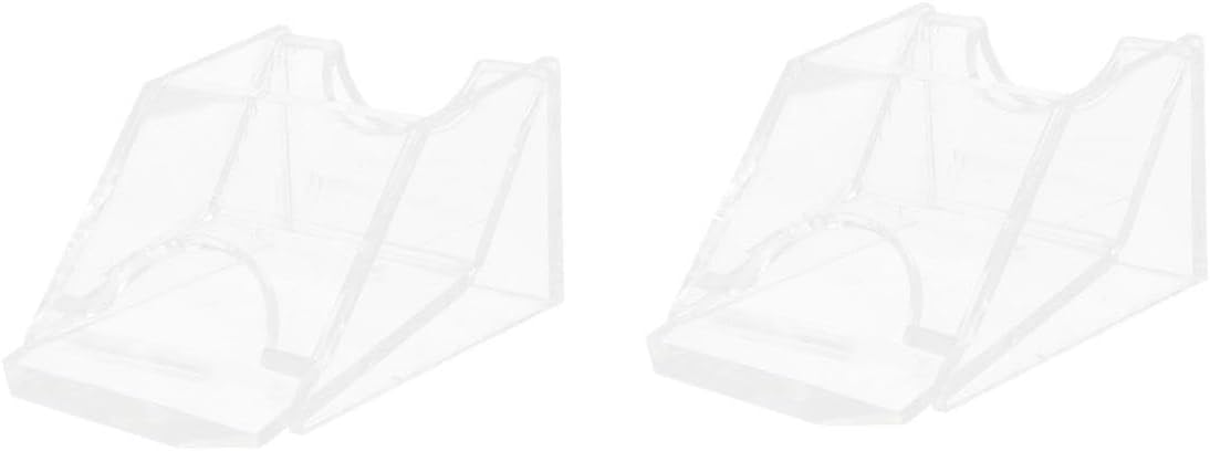 Toddmomy 2pcs Portable Poker Card Dispenser Manual Shuffling Machine for Family Games Durable Card Game Accessory Convenient and Practical Easy to Use