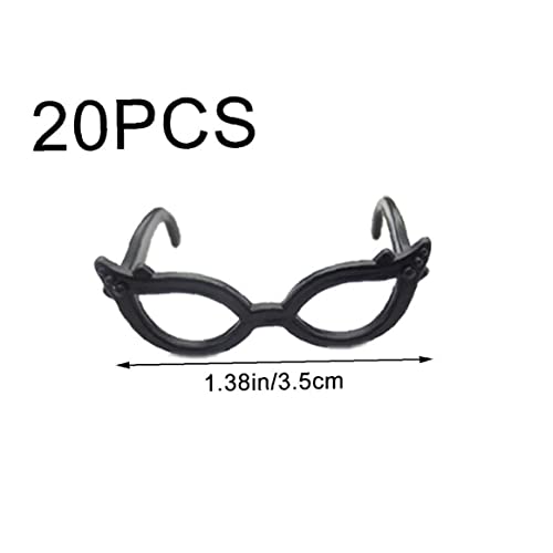Luxylei Mini Occhiali Bambola 20 Paia per Occhiali...