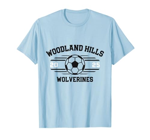 Woodland Hills Wolverines Soccer Ball 2025 T-Shirt