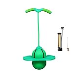 Nasoalne Pogo Ball con Mango, Bola de Salto con Bomba de Bola, Bounce Jump Trick Board Pogo Bouncing Ball Fun Pogo Stick para niños, niñas y Adultos