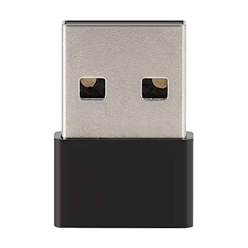 Changor Adaptateur USB vers Type C mâle, Mini 3,7 g de résistance à la Corrosion Convertisseur USB vers Type C Compact pour téléphone Portable pour Disque Dur
