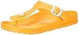 Innensohle: Synthetik BIRKENSTOCK Unisex-Erwachsene Gizeh Zehentrenner, Gelb (Scuba Yellow), 44