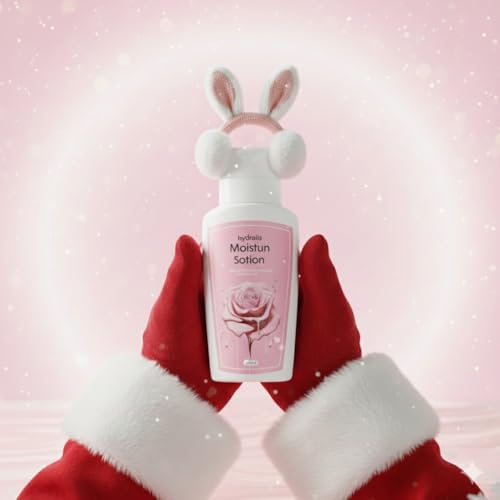 Image of Hydralis Rose Moisture Lotion | Lightweight Body Lotion with Rose Extracts | Pack of 5 (200 g Each)