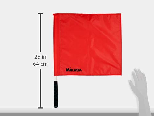ミカサ(MIKASA) ラインズマンフラッグ バレー用 レッド 専用