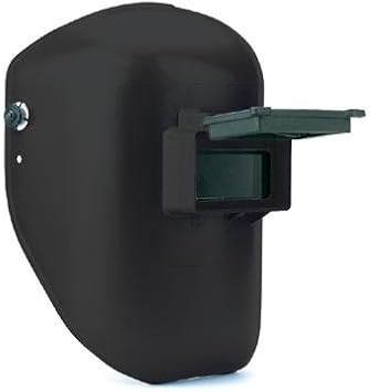 Fibre-Metal Tigerhood Classic Welding Helmet, #10, Black, 2 in x 4-1/4 in Window 280-906BK Each